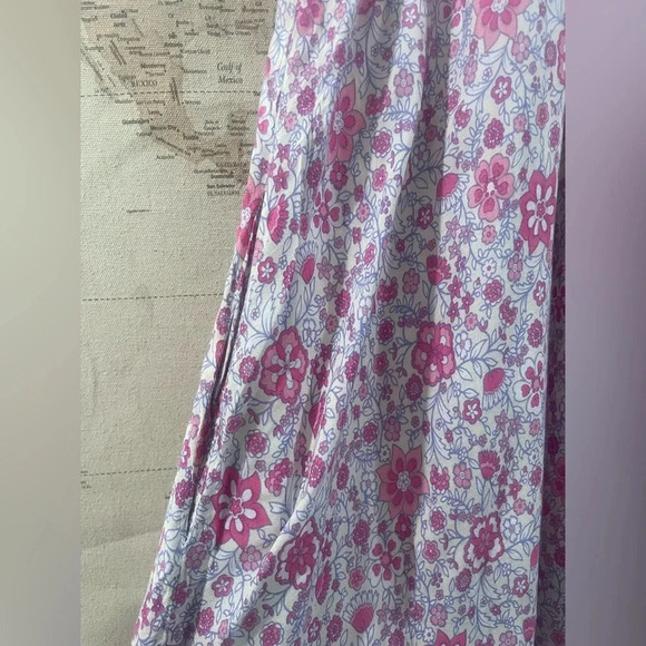 Bali Queen Jumpsuit OS Pink Color block Indian Print - Picture 3 of 10